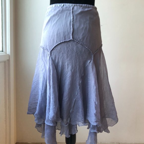 Fairycore Silk skirt - Picture 5 of 9